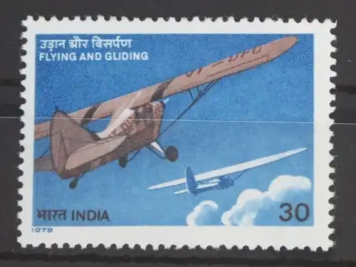 Indien 806 postfrisch Luftfahrt #FS306