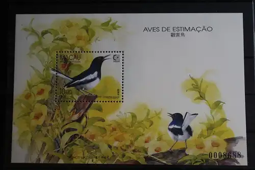 Macau Block 30 mit 818 postfrisch #FS093