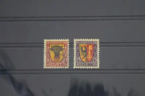 Schweiz 143-144 mit Falz Pro Juventute #FT585