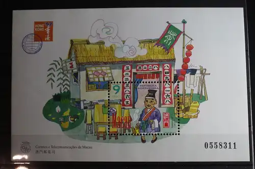 Macau Block 42 mit 898 postfrisch #FS132