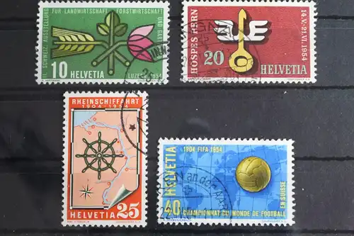 Schweiz 593-596 gestempelt #FT452