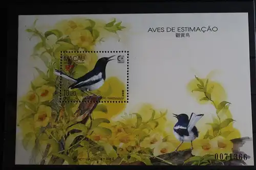 Macau Block 30 mit 818 postfrisch #FS091