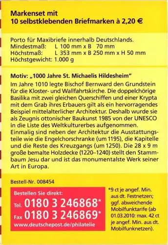 BRD MH 82 postfrisch #FT678