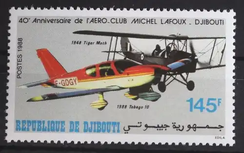 Dschibuti 514 postfrisch Luftfahrt #FS388