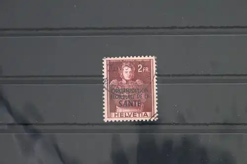 Schweiz Internationale Organisation (OMS/WHO) 22 gestempelt #FT317