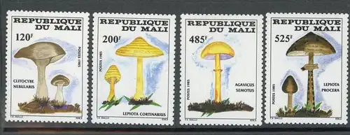Mali 1038-41 postfrisch Pilze #HE768