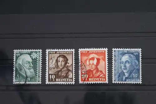 Schweiz 412-415 gestempelt Pro Juventute #FT634