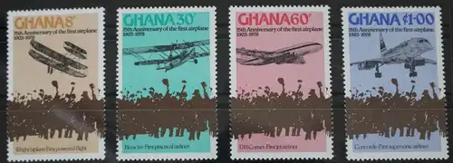 Ghana 738-741 postfrisch Luftfahrt #FS474