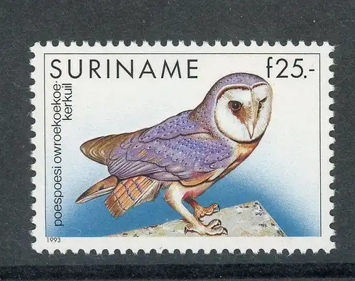 Surinam 1429 postfrisch Eule #HE819