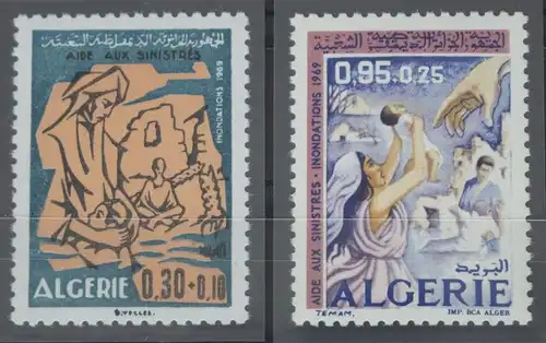 Algerien 535-536 postfrisch #FT759