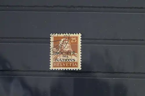 Schweiz Internationale Organisation (SDN) 18 gestempelt #FT264