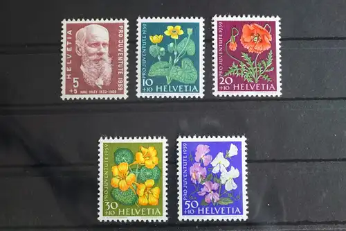 Schweiz 687-691 postfrisch Pro Juventute #FT449