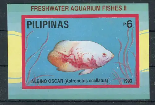 Philippinen Block 66 postfrisch Fische #HE829