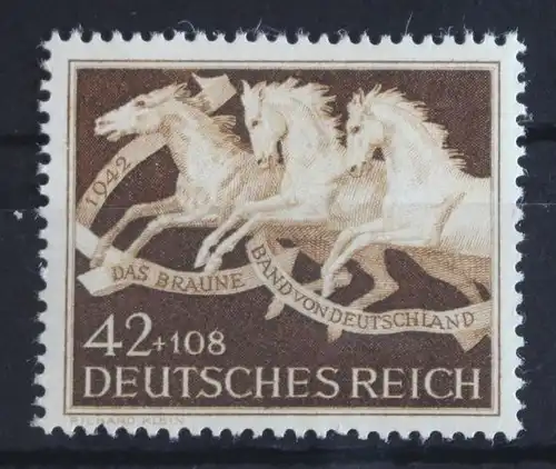 Deutsches Reich 815 mit Falz #FT547