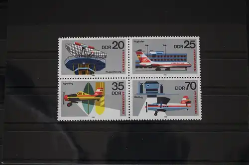 DDR 2516-2519 postfrisch Luftfahrt #FS459