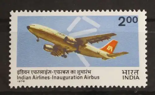 Indien 701 postfrisch Luftfahrt #FS370