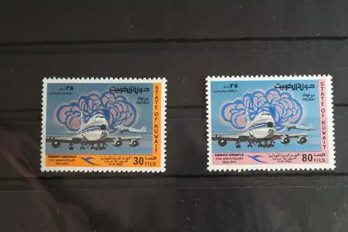 Kuwait 847-848 postfrisch Luftfahrt #FS326