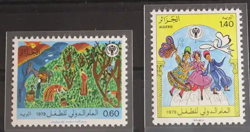 Algerien 742-743 postfrisch #FT811