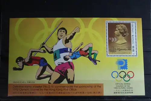 Hongkong Block 19 postfrisch #FQ706