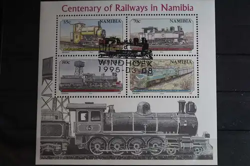 Namibia 784-787 gestempelt als Blockausgabe #FT163