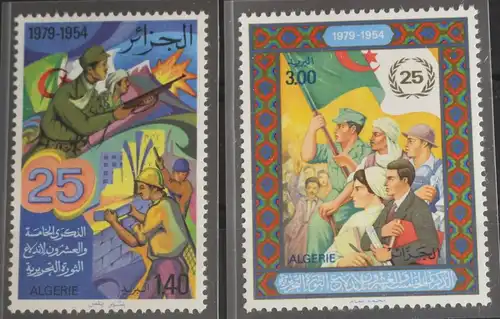 Algerien 745-746 postfrisch #FT812