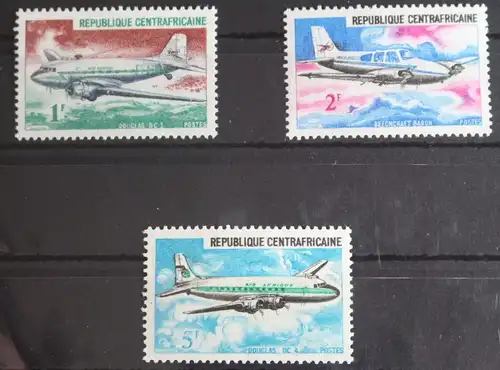 Zentralafrikanische Republik 144-149 postfrisch Luftfahrt #FS360