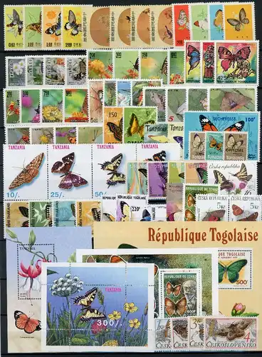 Lot Motiv Schmetterling postfrisch #GG2051