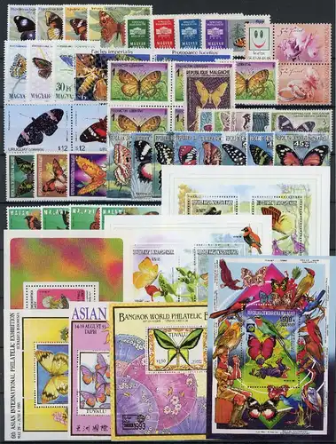 Lot Motiv Schmetterling postfrisch #GG2044