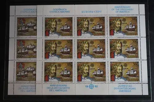 Jugoslawien 2534-2535 postfrisch Kleinbogensatz Schifffahrt #FR258