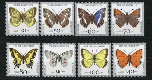 Bund 1512-1519 postfrisch Schmetterling #HE928