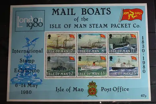 Großbritannien Isle of Man Block 3 postfrisch #FT516