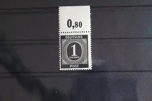 Alliierte Besetzung 911P OR dgz postfrisch Oberrand ungefaltet #FV037