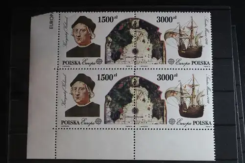 Polen 3377-3378 postfrisch 2 Paare Schifffahrt #FR311