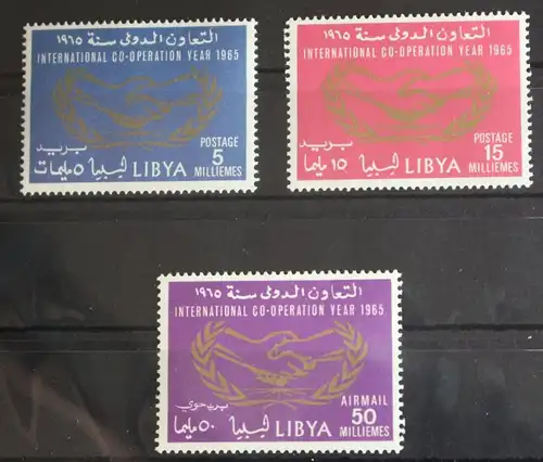 Libyen 175-177 postfrisch #FQ942