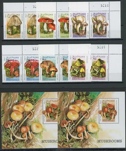 Somalia postfrisch Pilze #1H046