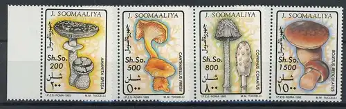 Somalia 468-471 postfrisch Pilze #HF484