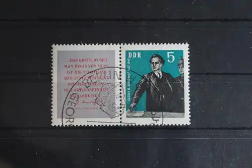DDR Zd W Zd 30 gestempelt mit Sonderstempel #FU397