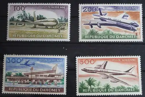 Dahomey 222-225 postfrisch Luftfahrt #FS373
