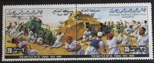 Libyen 1037-1038 postfrisch Paar #FQ108