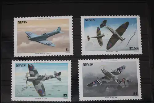 Nevis 360-363 postfrisch Luftfahrt #FS435