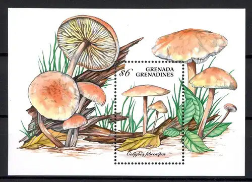 Grenada/ Grenadinen Block 298 postfrisch Pilze #1H039