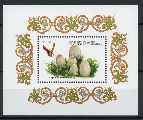 Guinea Block 606 postfrisch Pilze #1H080