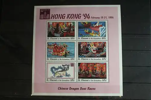 St. Vincent Block mit 2665-2670 postfrisch Schifffahrt #FR464