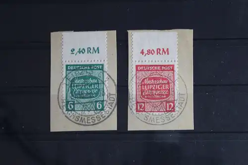 SBZ 124X-125X gestempelt mit Oberrand #FU223