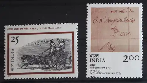 Indien 663-664 postfrisch #FV687