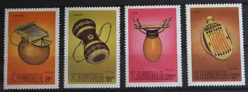 Sambia 264-267 postfrisch #FQ171