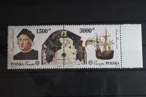 Polen 3377-3378 postfrisch Paar Schifffahrt #FR310