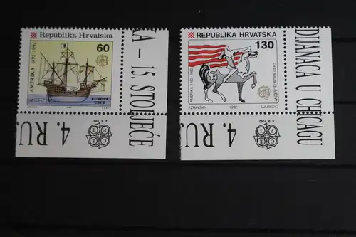Kroatien 211–212 postfrisch Schifffahrt #FR566