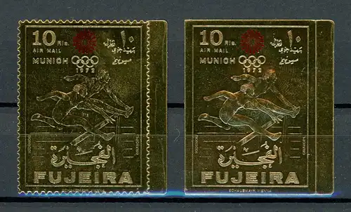 Fujeira 755 A + B postfrisch Olympiade München 1972 #1J044
