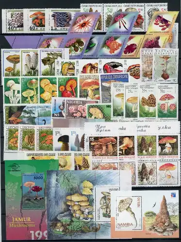 Lot Motiv Pilze postfrisch #GG2094